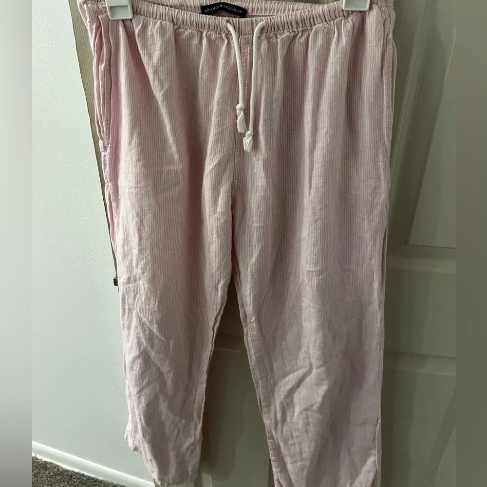 Brandy Melville Light Pink Pajama Pants - Picture 2 of 3